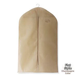Thickened Non-Woven Fabric Dustproof Coat And Suit Cover Long Length Fur Bag Breathable Clothing Storage Hanging Bag
