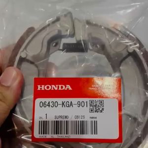 BRAKESHOE HONDA TMX SUPREMO / CB125 / CLICK125 / CLICK150 / AIRBLADE 150/160 THAILAND GENUINE PARTS 06430KGA901