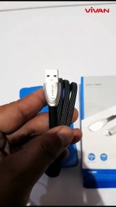 VIVAN Kabel Data Micro USB Kabel Fast Charging 2.4A - 100CM - Garansi Resmi 1 Tahun - BTK-M