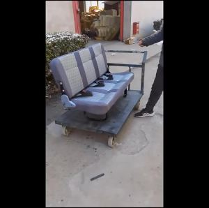 Convertible Car Seats Folding Tilting Side Flip