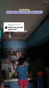 ซื้อ 1 ใช้ 1 ไฟเพดานพลังงานแสงอาทิตย์โคมไฟพลังงานแสงอาทิตย์ LED ด้านบนพลังงานแสงอาทิตย์ไฟภายในกลางแจ้ง