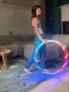 Glowing LED Hula Hoop