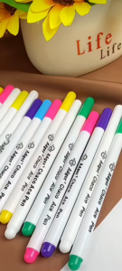 ปากกาเขียนผ้า ปากกามาร์คผ้า ลบได้ หมึกน้ำ ไม่เลอะ ไม่เป็นฝุ่น แบบเมจิค ระเหยเอง