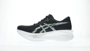 ASICS Women SONICBLAST Running Shoes in Black/Blue Fade