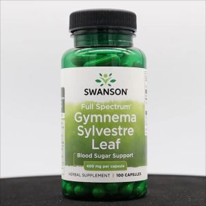 Viên Uống Hỗ Trợ Đường Huyết Swanson Gymnema Sylvestre Leaf 400mg 100 Viên Mỹ