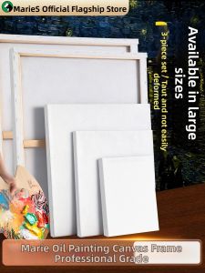 Marie’s | Vải Canvas Chuyên Nghiệp Dành Cho Người Mới Bắt Đầu Khung Gỗ