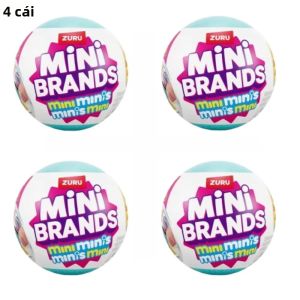 Bandai | Đồ Chơi Bóng Bí Ẩn ZURU Mini Surprise Blind Box - Bộ Sưu Tập Mô Hình Tủ Lạnh Mini Bí Ẩn Đồ Chơi PVC Dành Cho Cả Nam Và Nữ Dành Cho Độ Tuổi Từ 14 Trở Lên