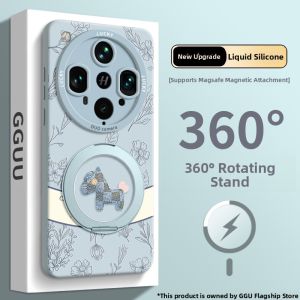GGUU | Magnetic Phone Case For OPPO Find Series Strap Wrist Support Shockproof