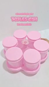 Toples Kue Kering Lebaran & Tempat Kue Set Nampan Wadah Snack Tray Food Container/ Tempat Kue Set Nampan Kotak Penyimpanan KUE LEBARAN BISA BUAT TEMPAT BUMBU GULA KOPI