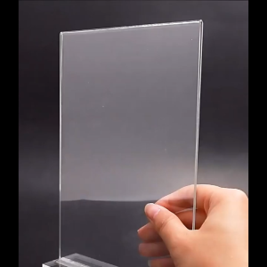 A4 A5 A6 Size T-Shape Acrylic Stand Card Holder Display Stand