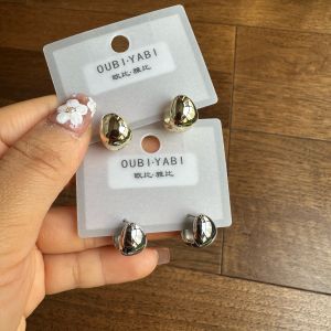 Elegant Fashionable Light Luxury Simple Stylish Cute Glowing Version Ear Cuff Earrings Versatile High-End Feel Alloy/Gold Plated/Silver Plated