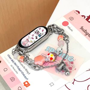 Uhada | Interstellar Natural Stone Bracelet Band For Xiaomi Band 10 9 11 9pro