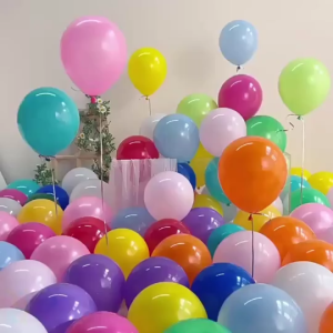 100pcs 10inch Standard Balloon Ordinary Latex Quality Balloon Birthday Wedding Party Decor