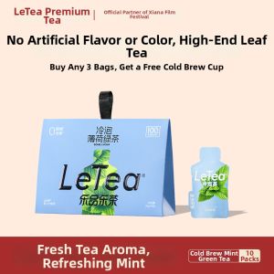 LEPINLECHA | Mint Green Tea Cold Brew Teabags