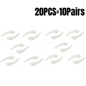 20 Cái Kẹp Tai Silicon Chống Trượt Cho Kính - Giá Đỡ Kính Mắt Móc Tai Nút Chặn Khóa Gắn Phụ Kiện Nút Chặn Gọng Kính Giá Đỡ Kính Mắt