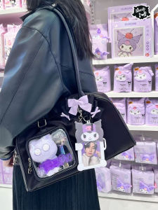 Original Pain Package Commuter Shoulder Bag Anime Star Chaser Single Strap Handbag Korean Style Zipper Closure Casual Bag