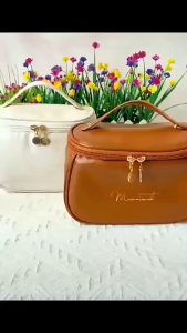 1919 TRAVEL COSMETIC BAG WASH MAKE UP BAG HIGH CAPACITY PU SLING BAG EU FASHION HOUSE
