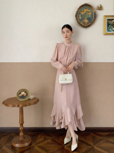 XXNING | Đầm Chân Váy Hoa Kiểu Pháp