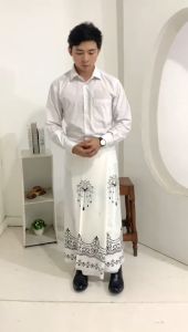 Sarung Batik Rayon Premium & Seragam Putihan Dewasa