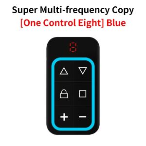 433Mhz 8 in 1 Universal Garage Door Remote Controller Key Duplicator Multi-frequency 300-915Mhz Garage Door Opener Rechargeable
