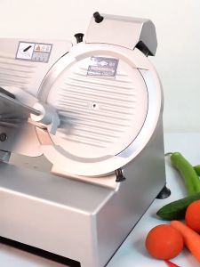 เครื่องสไลด์หมู - เครื่องสไลด์เนื้อ ปรับขนาดหนาหรือบางได้ สำหรับร้านค้า ร้านอาหาร