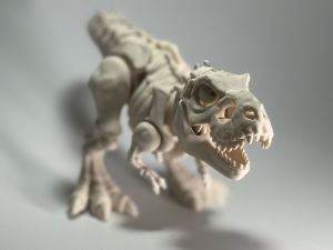 Mô Hình Bộ Xương Khủng Long T-Rex in 3D Đồ Trang Trí Trưng Bày Hóa Thạch Trang Trí Nhà Cửa Kỷ Jura Thời Tiền Sử Mô Hình Cấu Trúc Xương