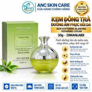 Kem Đông Trà Skin Softening Balancing Repairing Dimanlaier 30g - Phục Hồi Cấp Ẩm Sáng Da