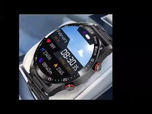 2025 New Bluetooth Call Business Smartwatch Health monitoring Sport Fitness Trackers IP67 Waterproof ECG+PPG Smart Watch Men+