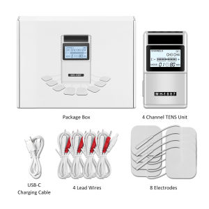 EMS Electric Muscle Therapy Stimulator EMS TENS Unit Machine Physiotherapy Pulse Electric Massage Device Back Body Neck Massager