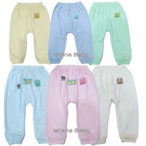 celana bayi panjang (6 pcs) Hello Baby