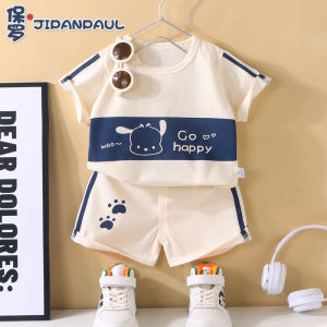 Cute Summer Cotton Set for Kids T-Shirt Shorts