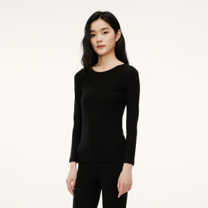 HLA | Antibacterial Warm Underwear Set For Women Heat Generating Anti-static Fall 2025 New Arrival Long Sleeve Full Body Coverage