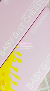 MINIPINK Cheese Eyeshadow Series 10 Color Eyeshadow Palette High Pigmanted Matte & Glitter MP060