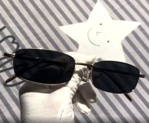 【GIAUSA】Korean Style Sunglasses Fashion Eyeglass for Men Style Original Metal Small Square Shades for Men Polarized Anti UV Driving Sun Protection Fish Retro Eyeglass Women Branded Steampunk s13