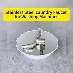 Extra Long 304 Stainless Steel Faucet G1/2 Wall Mount Washing Machine Tap Mop Pool Garden Water Filter Faucet High Pressure