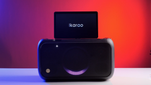 Ikarao Break X1 Smart Karaoke Machine 13.3" HD Touchscreen Android 13 460W Peak Power 2 Wireless Microphones