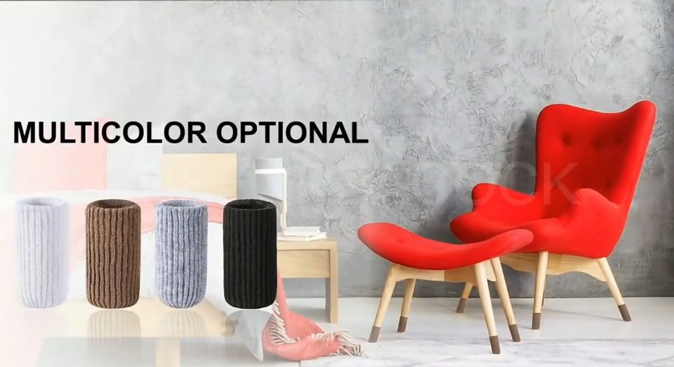 MIYA Penutup Kaki Kerusi Silicone Chair Foot Cover Table and Chair Foot Pad Stool Legs Non-Slip Mute Protective