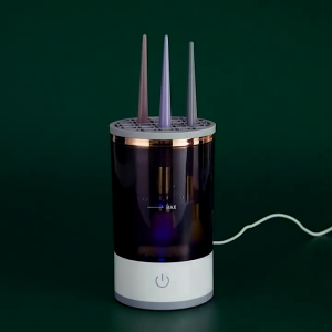 [SG Stock]UV disinfection Electric Makeup Brush Cleaner USB Powered Make up Brush Clean Washer Wash Machine Dryer Basket 化妆刷清洁器