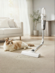 「China Plug」Bear | Powerful Handheld Mini Pet Hair Carpet Vacuum Cleaner