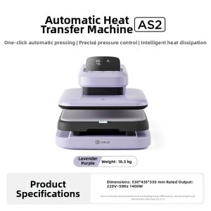 LOKLiK | Automatic T-Shirt Heat Press Machine