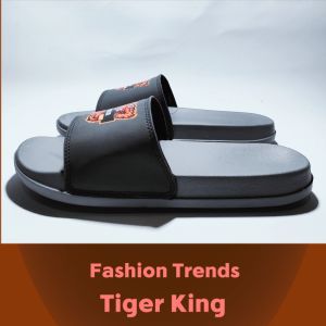 Sandal slip on pria Sandal slop anti slip Sandal slide pria Tiger King