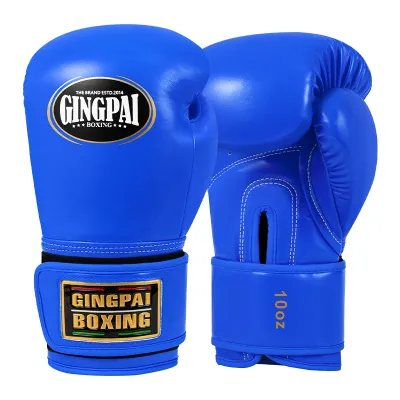 GINGPAI | Professional Boxing Gloves for Sandbag Training Durable Muay Thai Combat