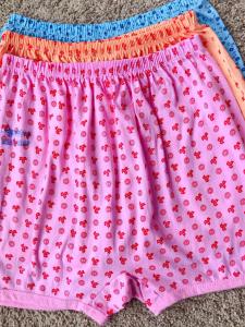 Cotton Boxer Shorts for Middle-Aged And Elderly People Comfortable Breathable Four-Corner Underwear Traditional Style Home Clothes