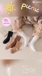 Combo 5 Đôi Tất Vớ Màu Trơn Cho Bé Trai Bé Gái Vải Mềm Mịn Cho bé từ 0 đến 8 tuổi VT05