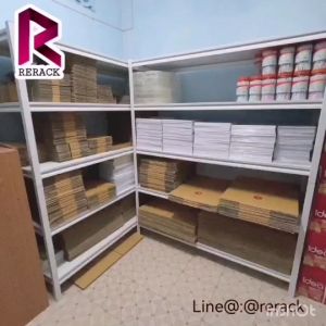 ชั้นเหล็ก ชั้นวางของ ชั้นเอนกประสงค์ ออกใบกำกับภาษีได้ รับน้ำหนักได้150Kg. ต่อชั้นวาง สีขาวและดำ