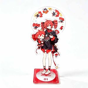 Bandai | Kawaii Miku Anime Peripherals Acrylic Standing Sign Ornament Originality Personality Acrylic Bracket Fan Collect Christmas Gifts