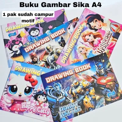 Buku Gambar A4 Isi 10 Buku RANDOM