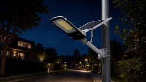 Aluminum 8000mah High Power Solar Light Outdoor Solar Street Light Waterproof Street Light For Garage Garden Terrace wall lamp
