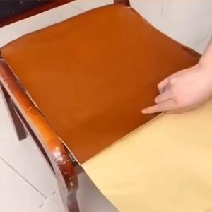 Perekat Kursi Sobek Kulit Sofa Langsung Tempel Berperekat 1 Roll Stiker Untuk Bangku Sopa