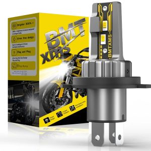 BMTxms 1 Đèn Pha LED Xe Máy H4 HB2 9003 10000LM Xi Nhan CANBUS Tương Thích Cho Yamaha XSR 700 900 Harley Davidson-Bóng Đèn Xe Máy